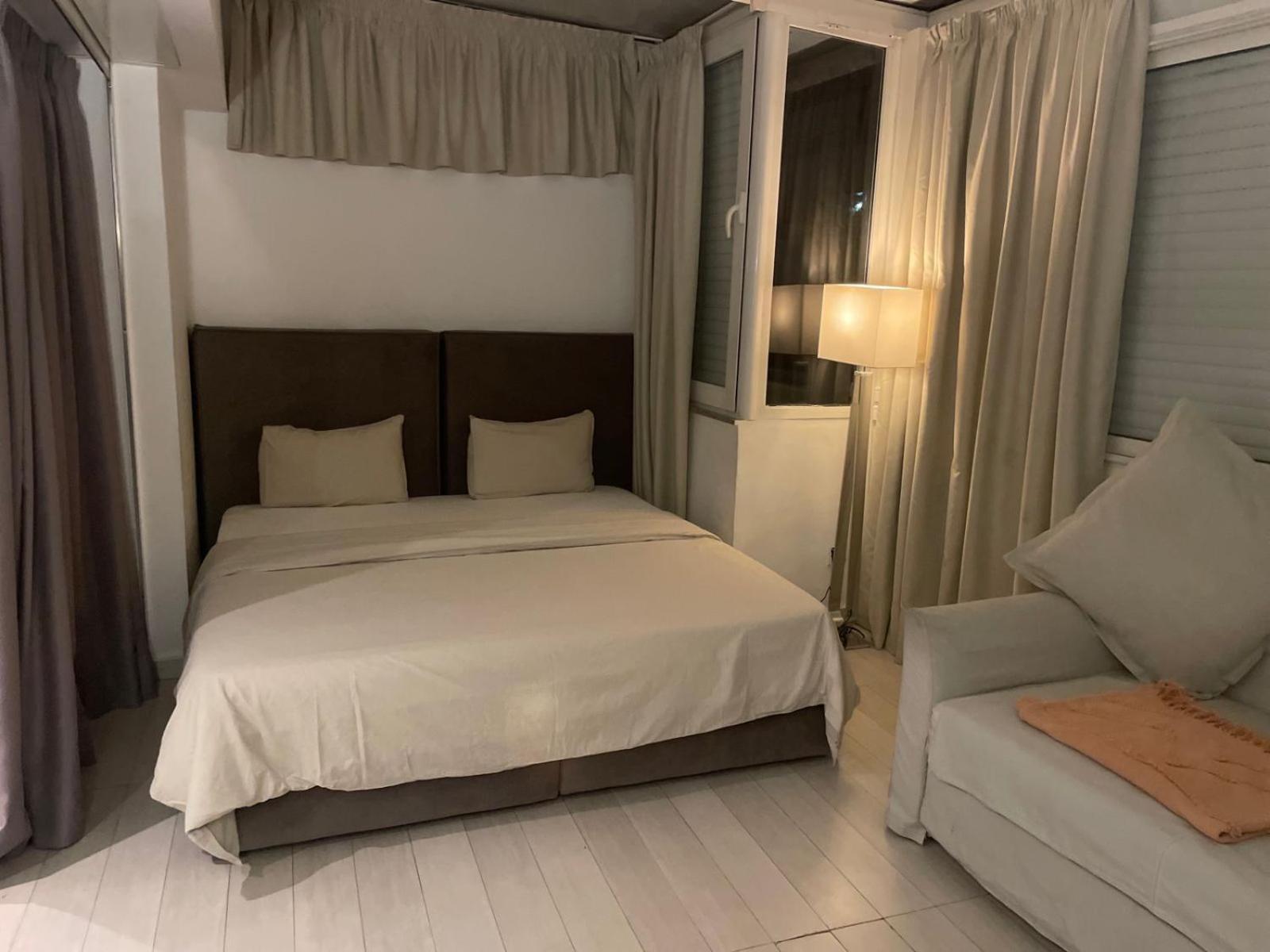 Central, Terrasse, Confortable - Bleue Residence Casablanca Ngoại thất bức ảnh
